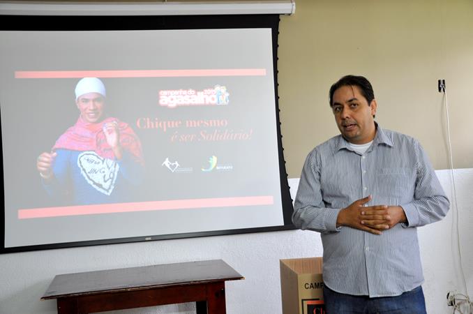 Curumim participa do lançamento oficial da Campanha do Agasalho e prevê sucesso na arrecadação