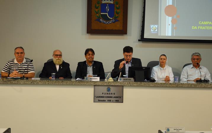 Lema da Campanha da Fraternidade de 2015 é debatido em Audiência Pública na Câmara Municipal