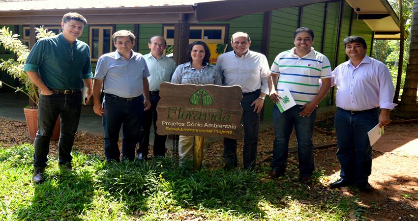 Vereadores fazem visita técnica ao Instituto Floravida, no Grupo Centroflora