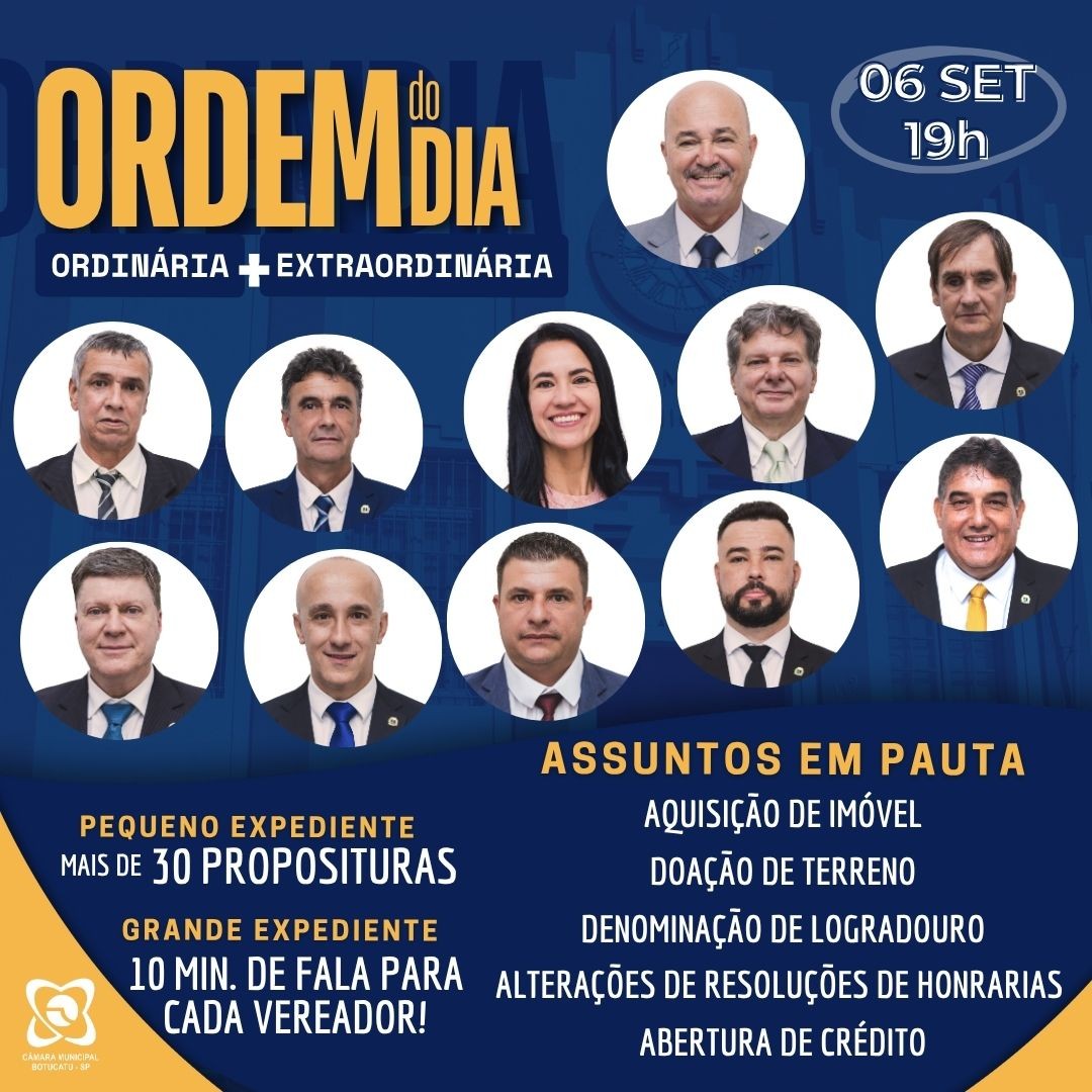 Plenária dupla com aquisição de imóvel, doação de terreno, denominação de logradouro, alterações em resoluções e abertura de crédito